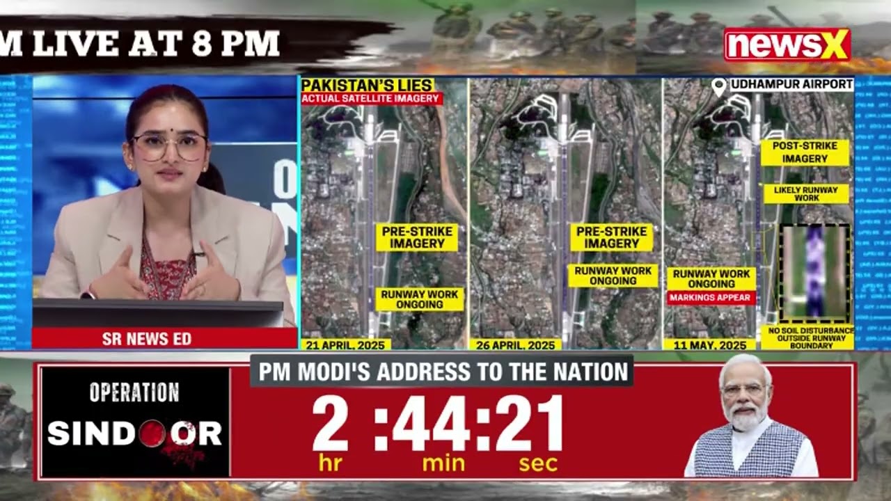 Damien Symon Exposes Pakistan’s Doctored Image Claiming Damage at Jammu Airport