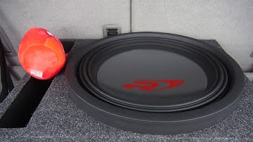 Alpine Type R Subwoofer Excursion XMAX