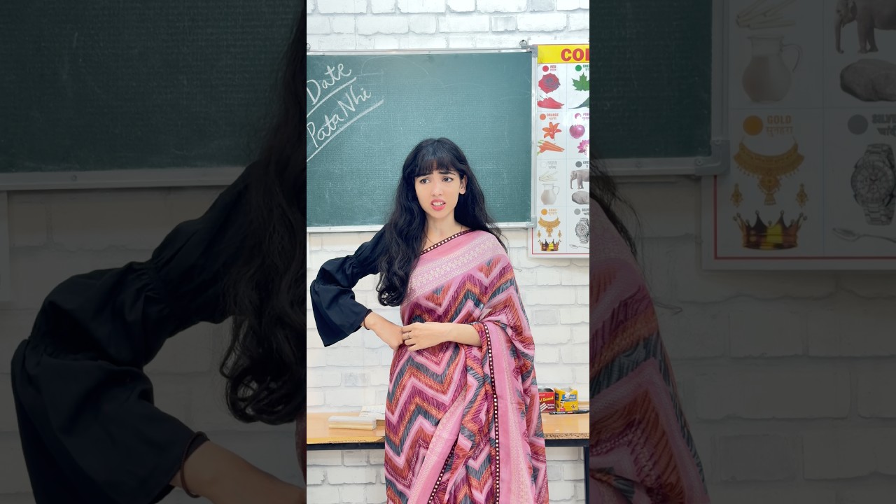Why do all the students study?📚📈|Simran Makhija| #shorts #school #schoollife  #comedy #funny #sad