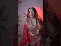 A happy bride, glowing with love and blessings, as the final kala tikka is gently placed to shie