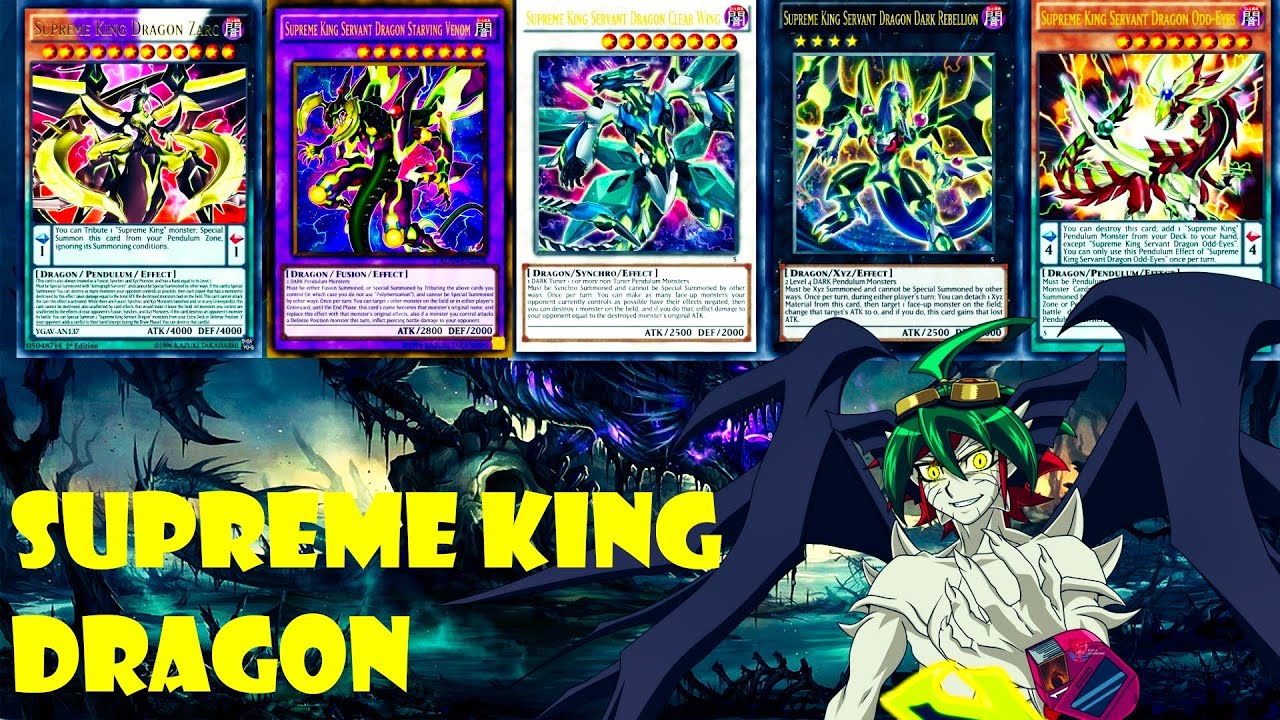 Supreme King DECK Dragon Zarc ,Yu-Gi-Oh! ARC-V ,Z-ArcYuya - YGOPRODeck Supreme King DECK Dragon Zarc ,Yu-Gi-Oh! ARC-V ,Z-ArcYuya - YGOPRODeck