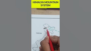 The Himalayas Mapping // Classification/ Division of Himalayas