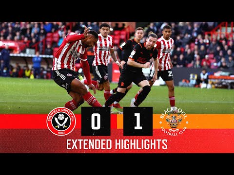 Sheffield Utd Blackpool Goals And Highlights