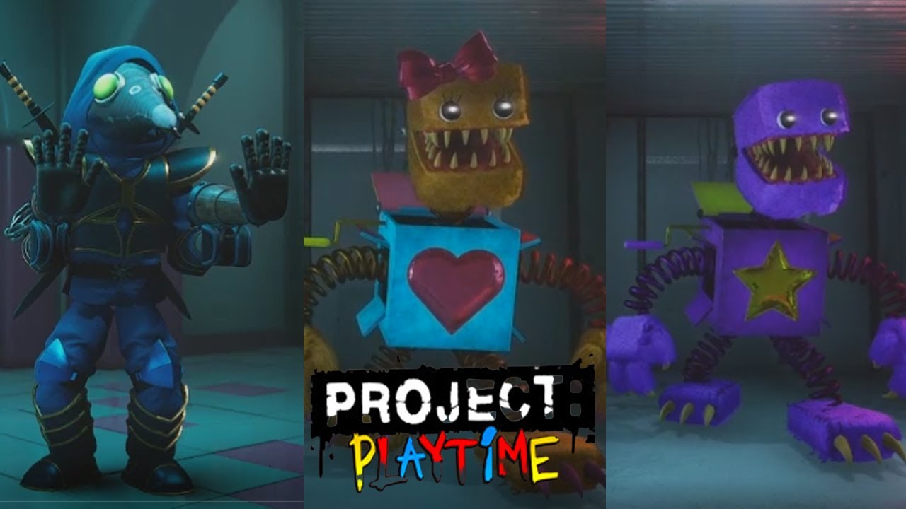 BOXY BOO IS EATING ALL OF THE SURVIVORS ALIVE.. - Project Playtime Update 