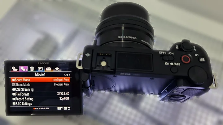 How to enable 4K 30p in Sony ZV-E10 camera in video recording setting?