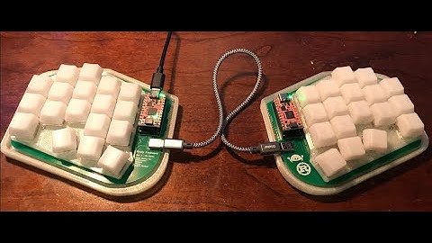 I Designed, Built, and Programmed my own Keyboard