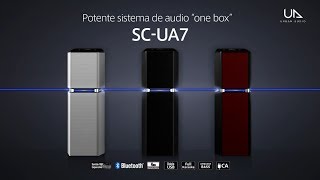 Panasonic Potente sistema de audio "one box" SC-UA7 (Español)