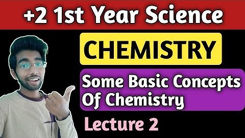 Plus two first year chemistry | Plus two science | Some Basic Concept Of Chemistry | Part 2