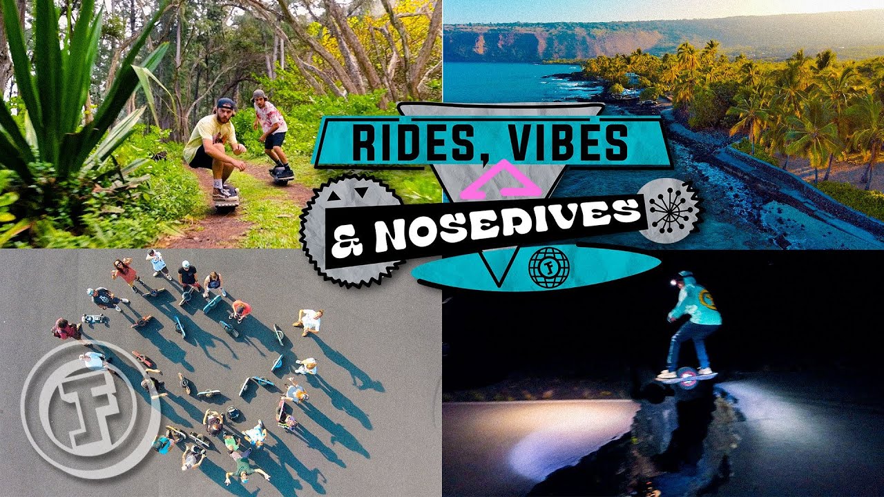 Rides, Vibes & Nosedives | EPIC Hawaiian Onewheel Adventure!!