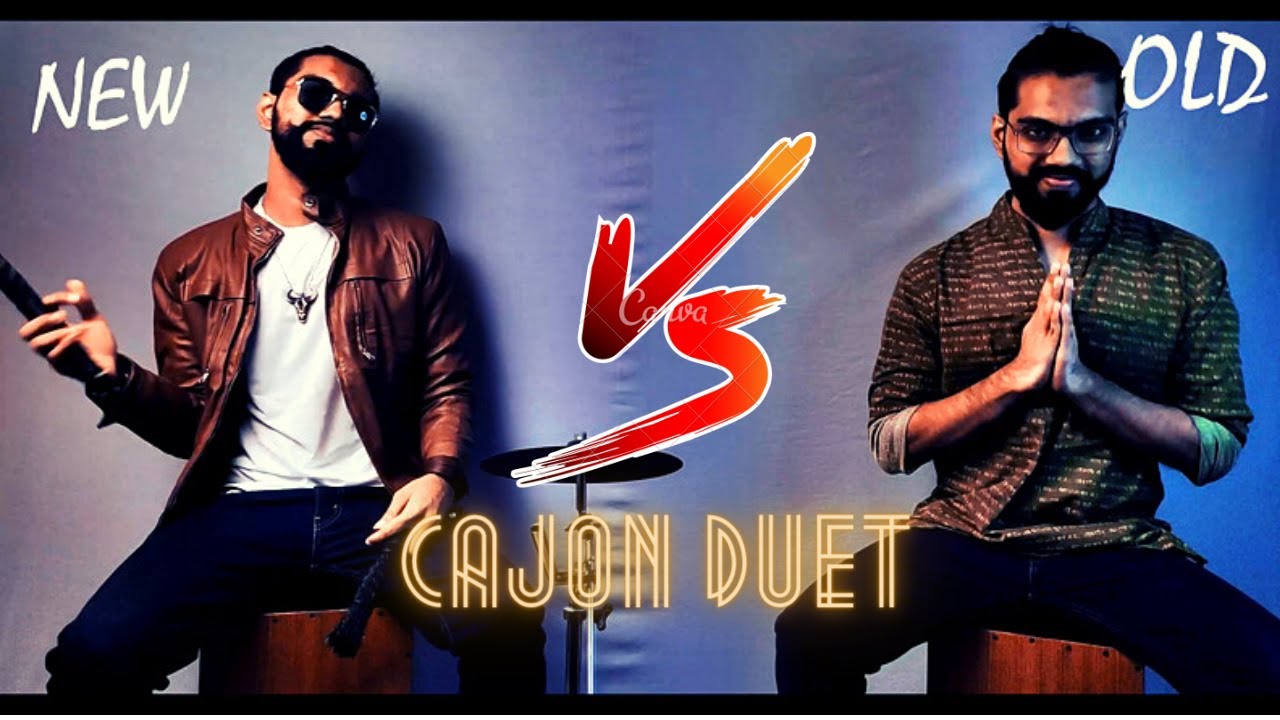NEW VS OLD CAJON BATTLE ON BOLLYWOOD SONGS CAJON COVER CAJON COVER