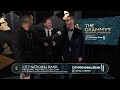 STEPHEN BARTON AND GORDY HAAB Checks In At The CNB "First Look" Cam At The 2024 GRAMMYs