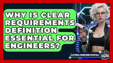 Why Is Clear Requirements Definition Essential For Engineers? - Electrical Engineering Essentials