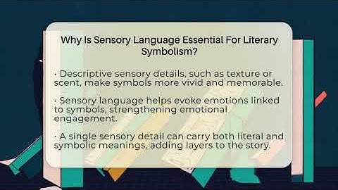 Why Is Sensory Language Essential For Literary Symbolism? - The Prose Path