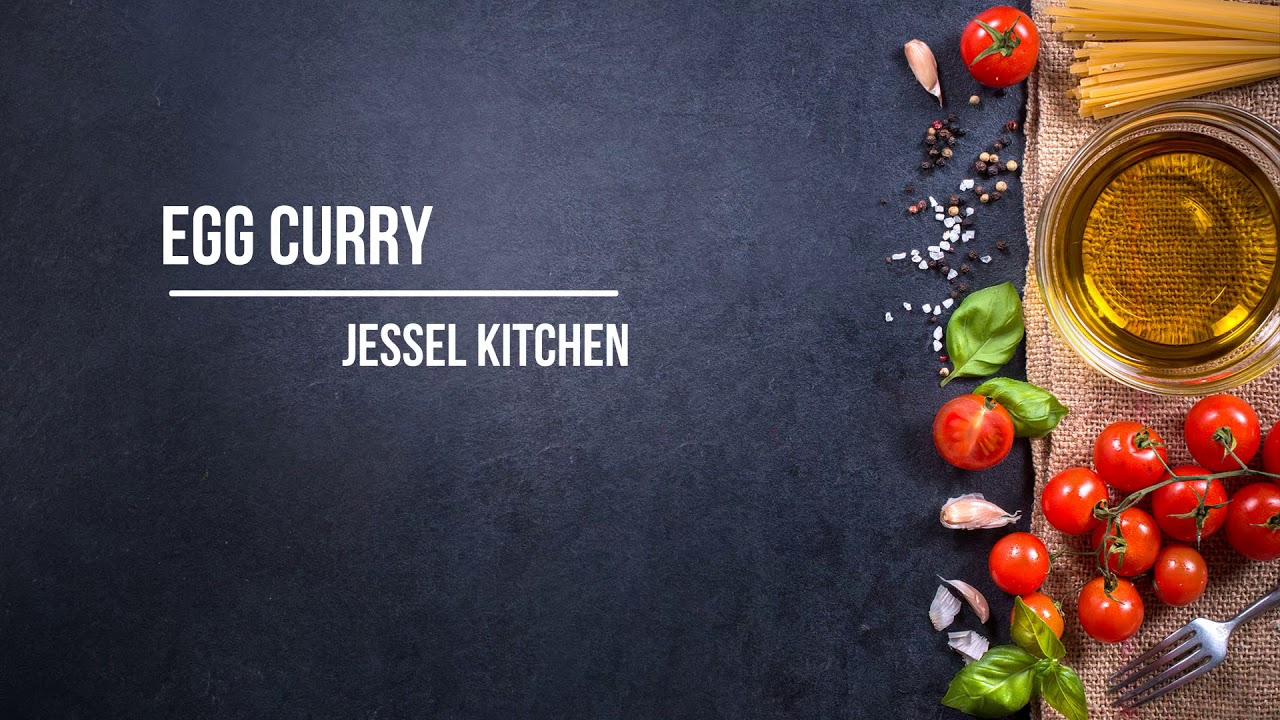 Egg curry/ Egg masala | Jessel Kitchen 23:6 Studio