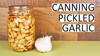 Canning pickled garlic - a great and tasty way to preserve your
garlic!