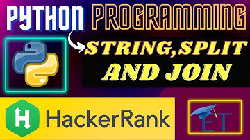 String, Split And Join || Hindi || HackerRank || Python Programming || Rajnish Chaurasia