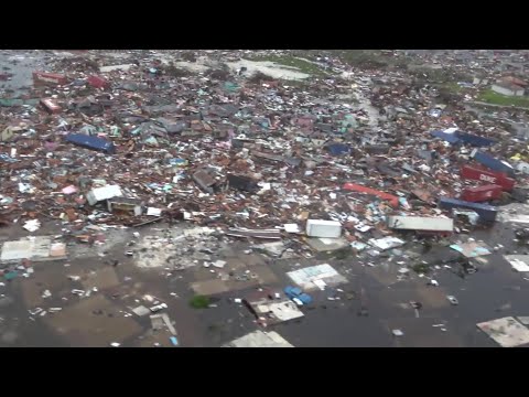 Total destruction of Abaco Islands seen in new aerial video after Dorian