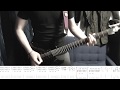 【TAB譜】密教の首飾り弾いてみた guitar cover #anime #game