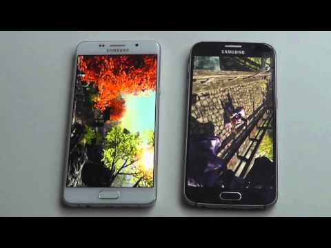 Porównanie wyglądu i szybkości Samsung Galaxy A5 2016 vs Galaxy S6