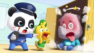 Baby was Taken by A Monster | Play Safe | Kids Cartoon | Sheriff Labrador | BabyBus screenshot 4