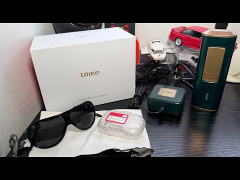 Ulike Air 2 IPL hair removal device unboxing and walkthrough
