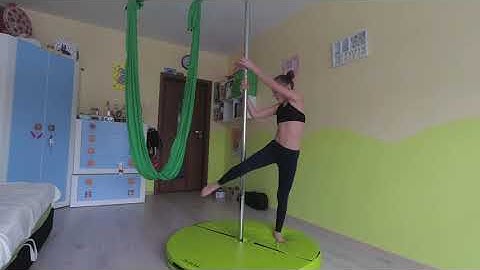 How to do FRONT HOOK SPIN & BACK HOOK SPIN | Pole Dance tutorial for beginners