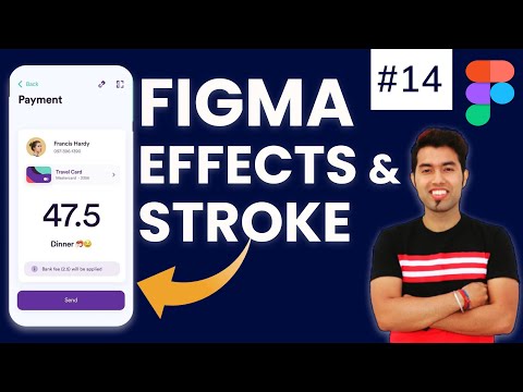 🔴Figma Effects (Shadows) & Stroke (Borders & Outlines) Properties | Figma Tutorial in Hindi #14