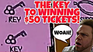 THE KEY TO WINNING $50 Loteria Texas Lottery Tickets!