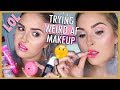 Trying WEIRD Gimmicky & VIRAL Makeup 👀 WTF 🙄 IS IT GOOD?