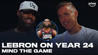 LeBron James On What Made Him Return For Year 24 | MIND THE GAME