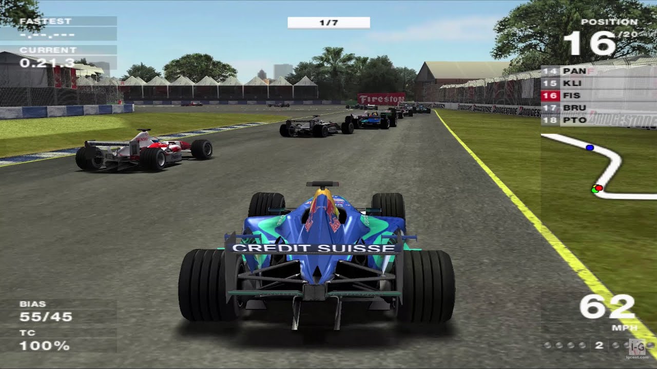 F ps формула. Formula one 2004 Video game.