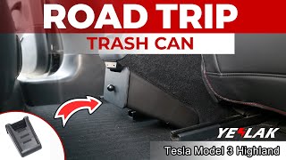 The Tesla Model 3 Highland Needs This Trash Can
