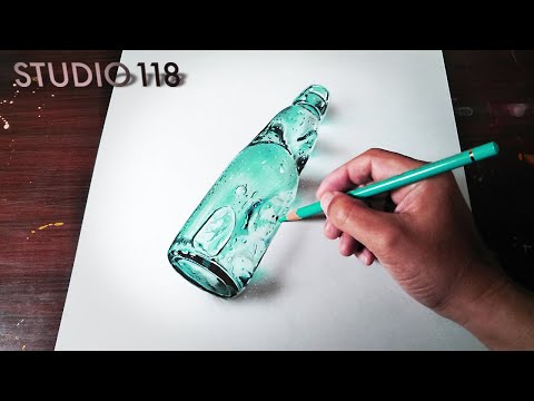 ラムネをリアルに描いてみた イラスト メイキング Drawing Studio 118 Youtube