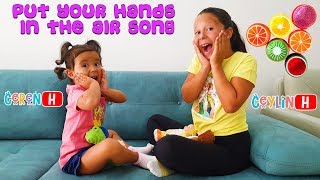 Ceylin-H & Ceren-H | Put your hands in the air song LONG -  Nursery Rhymes & Kids Songs for Babies Resimi