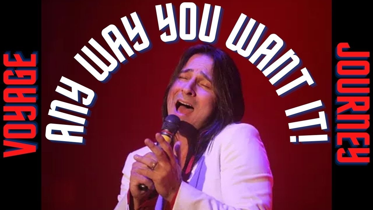 Voyage Anyway You Want It Live. Journey Any Way You Want It Cover