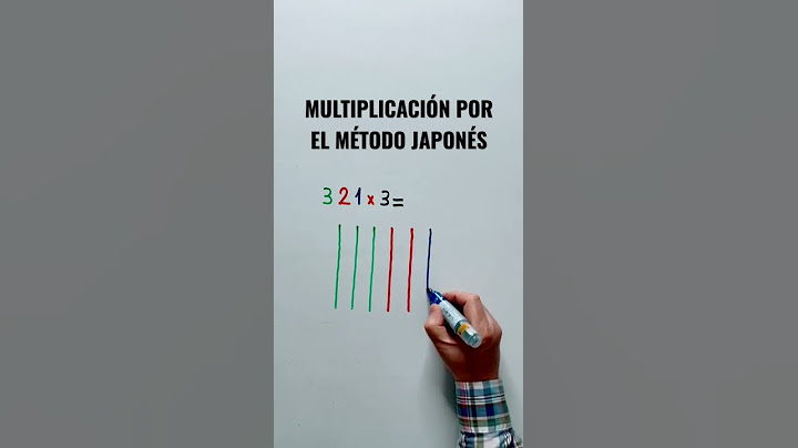 Multiplication by the Japanese Method #shorts