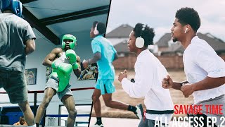 Road to World Champion| Raymond Ford in camp with Shakur Stevenson| Savage Time EP.2