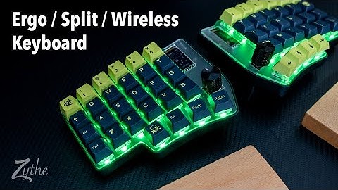 Kickstarter: Zythe, Ergonomic True Wireless Split Tenting Keyboard