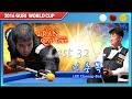 [2016 구리 3쿠션 월드컵] 32강전 쩐 쿠엣 치엔 TRẦN Quyết Chiến vs 이충복 LEE Choong-Bok 하이라이트