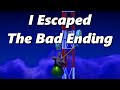 I Escaped The Bad Ending In Getting Over It With Bennett Foddy