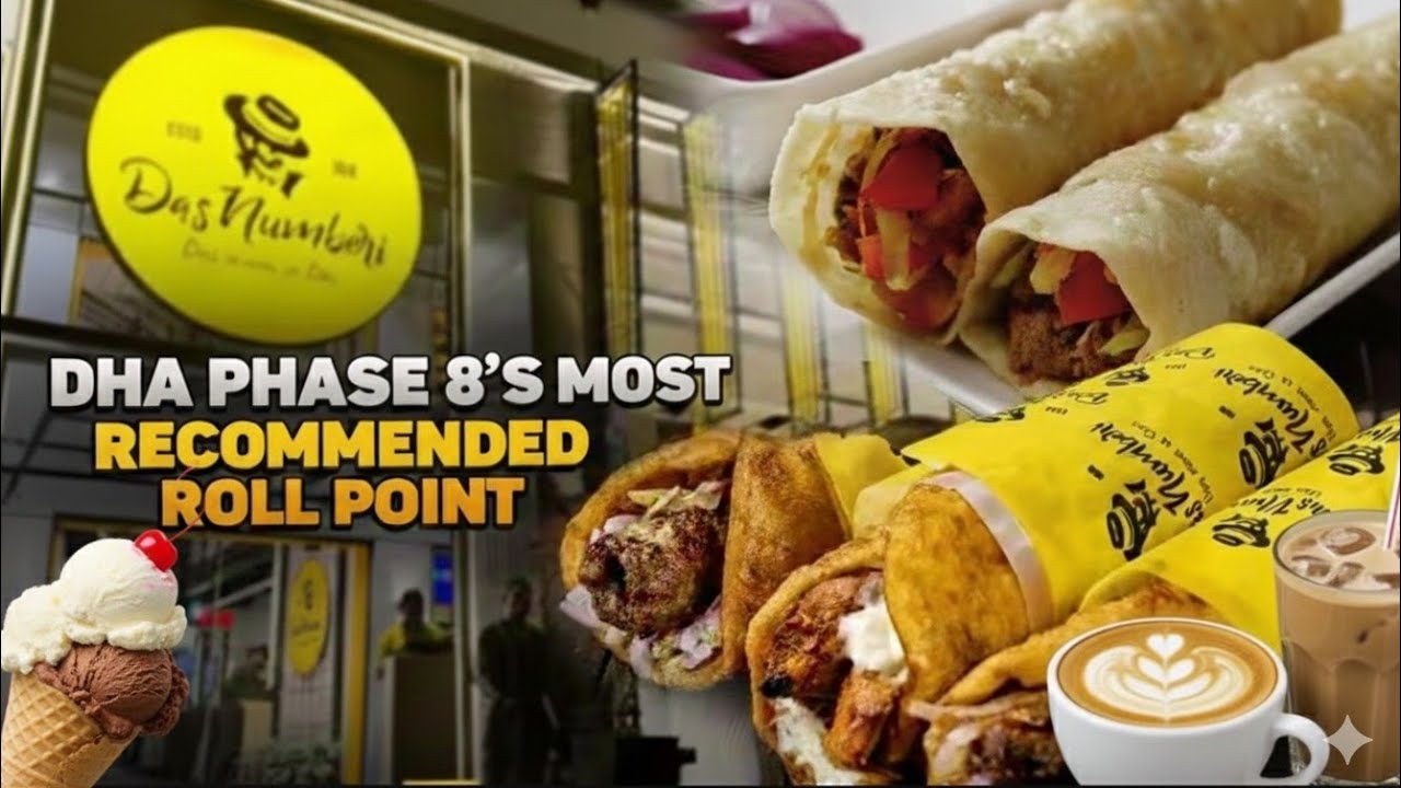 Viral Food Street at DHA Phase 8 Karachi | Das Numberi 