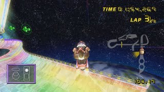 [MKW] Rainbow Road - 2:27.111 (4th Bike, Shooting Star BKT)