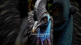 The Last Dinosaur Still Walking#wildlife#nature#cassowary#rainforest#prehistoric#papua#shorts