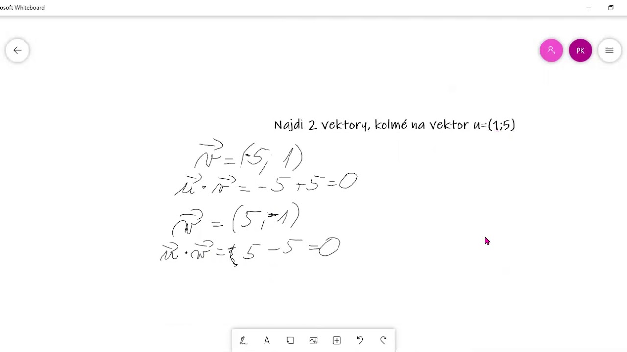kolmost vektorů v rovině a v prostoru