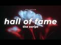 The Script - Hall Of Fame (Lyrics) ft. will.i.am
