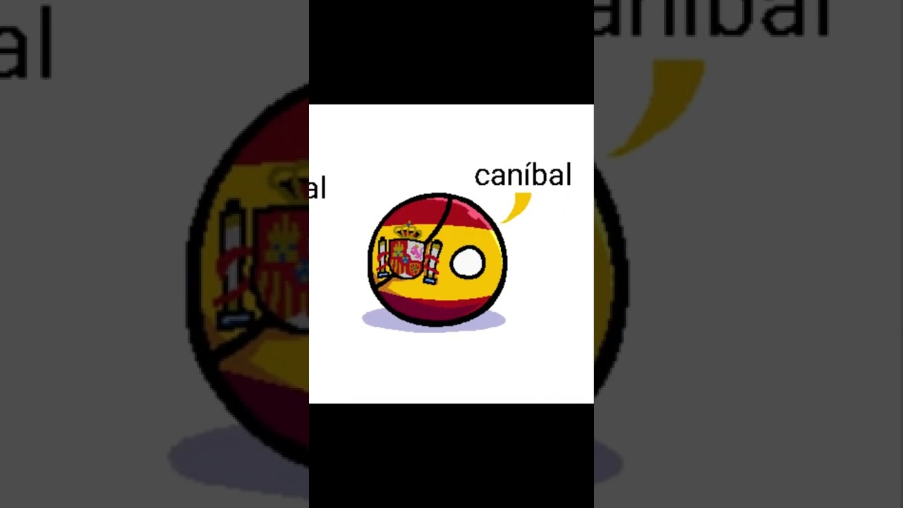 Countryballs - Cannibal in different languages #shorts #polandball #countryballs