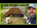 My new emergency shelter onewind outdoors solitary shelter emergencyshelter daypack ultralight