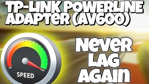 Never Lag On Xbox or PlayStation Again!! - TP Link Powerline Adapter