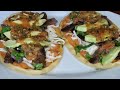 Huaraches de Bistec