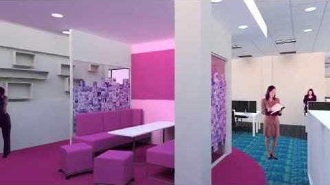 BlySky Typical office animation